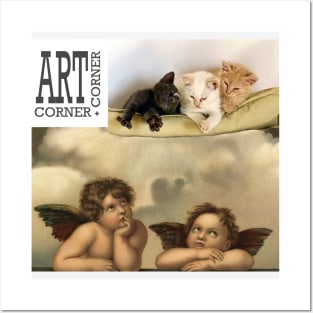Cute Kittens Funny Cats Art Meme Posters and Art